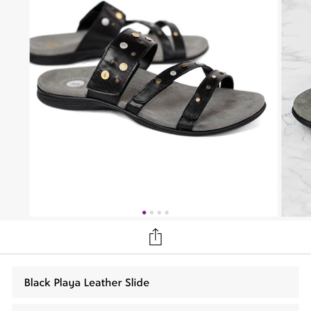 Revitalign Black with silver studs Women’s size 8!